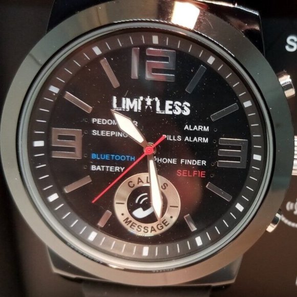 New Limitless Men’s SU-2571-B Analog Smart Watch - Picture 2 of 3